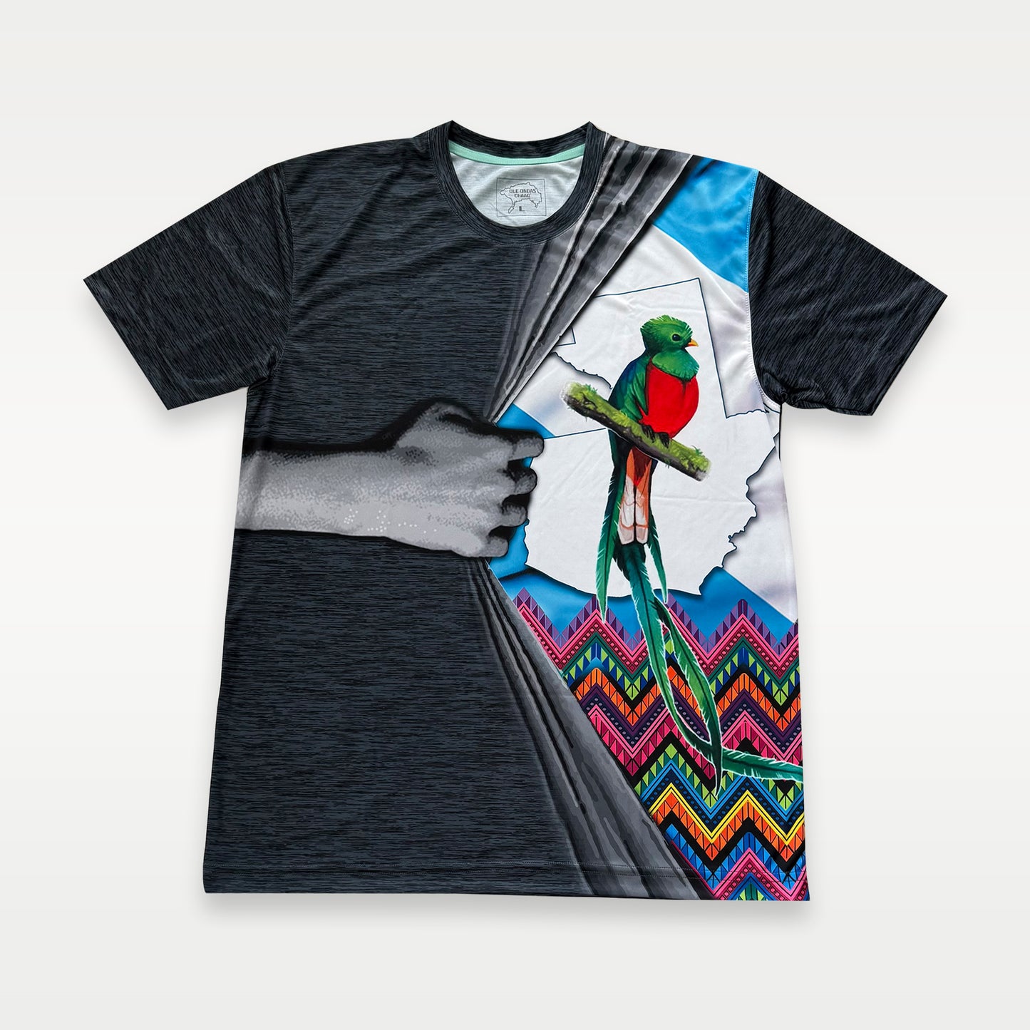 Playera Guatemala Mano Típica